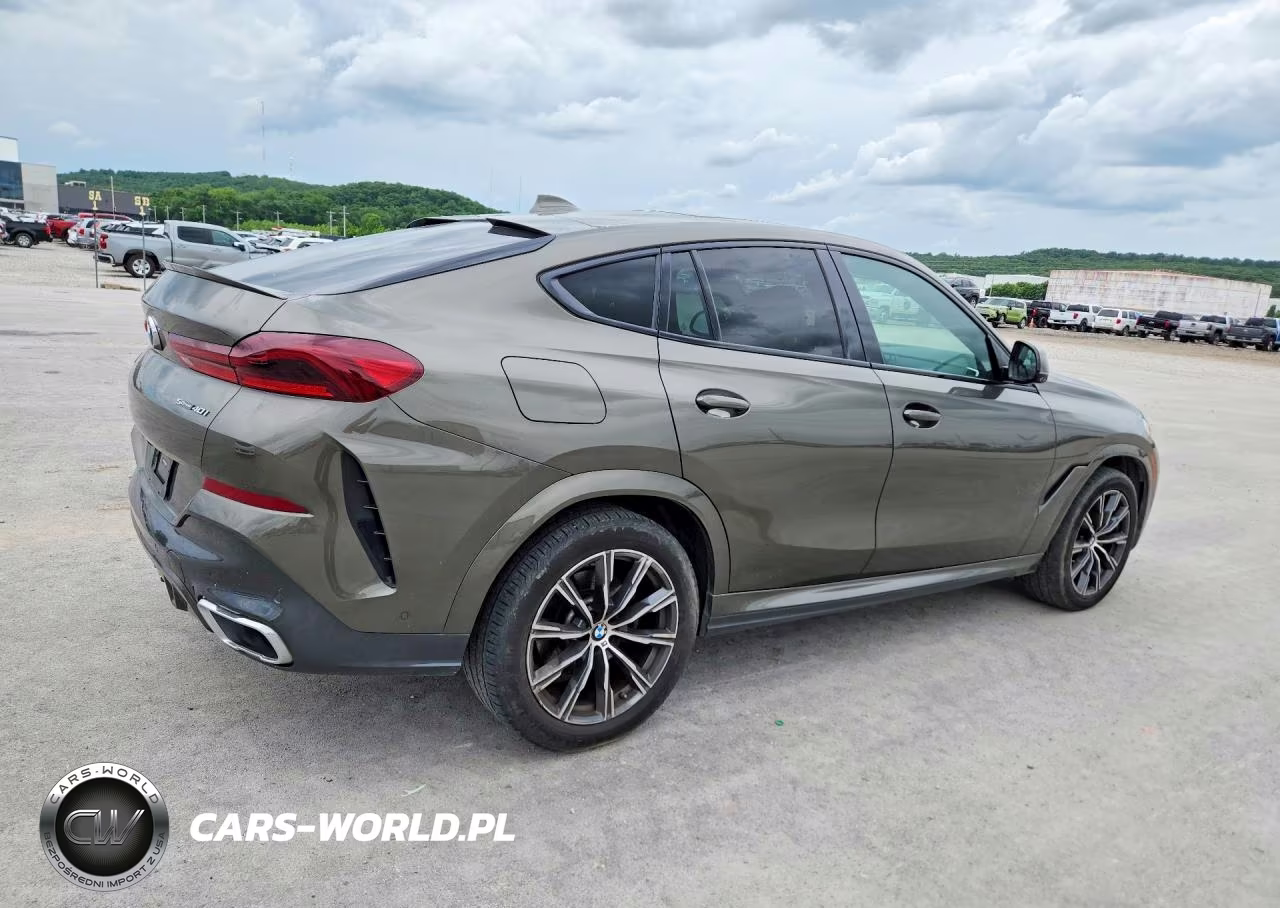 2021 BMW X6 Sdrive 40I VIN:5UXCY4C07M9D83172 - 3