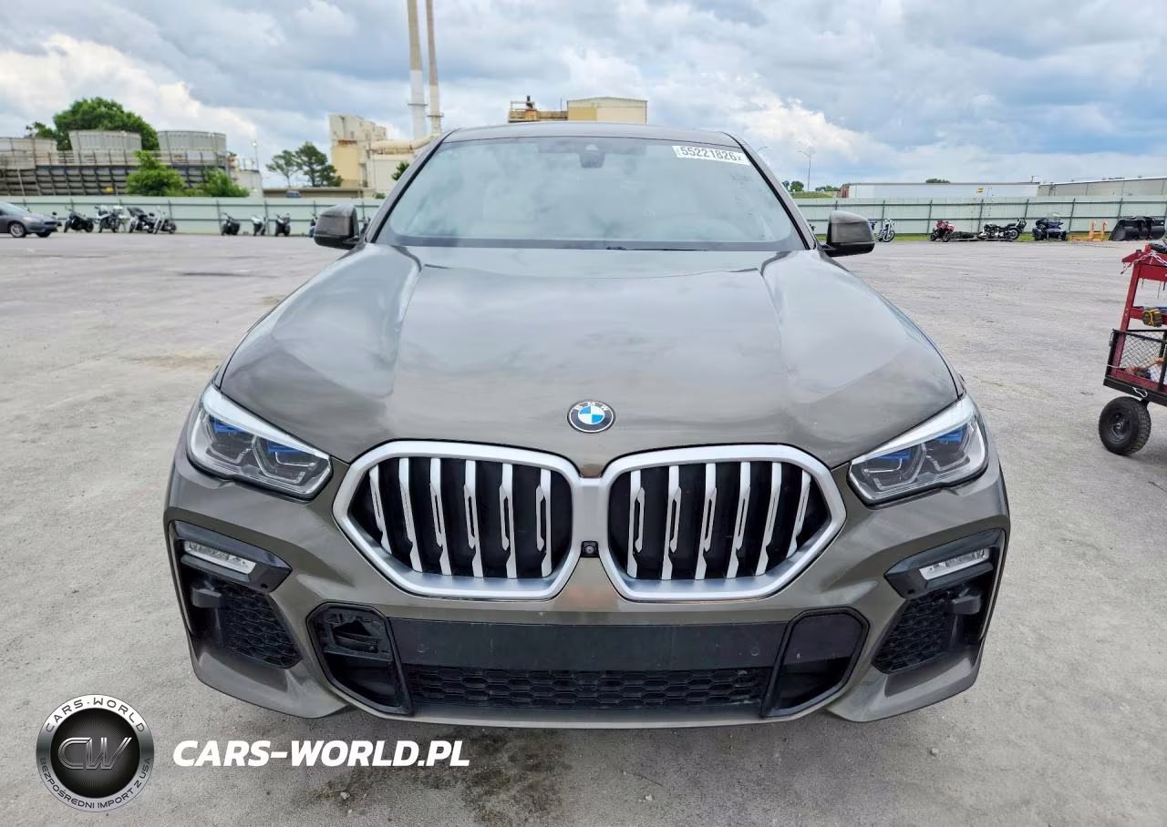 2021 BMW X6 Sdrive 40I VIN:5UXCY4C07M9D83172 - 5