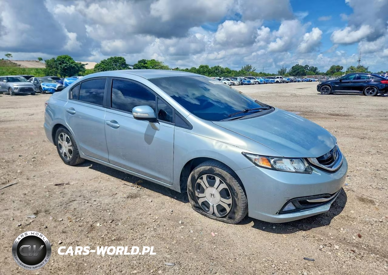 2013 Honda Civic Hybrid VIN:19XFB4F28DE000300 - 4