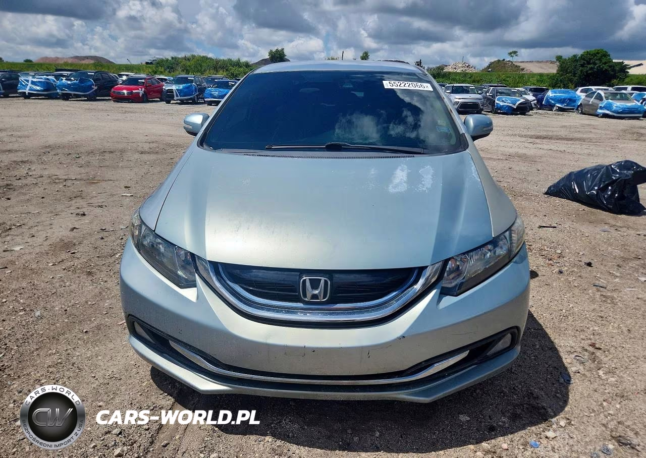2013 Honda Civic Hybrid VIN:19XFB4F28DE000300 - 5