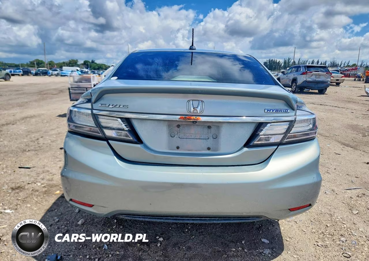 2013 Honda Civic Hybrid VIN:19XFB4F28DE000300 - 6
