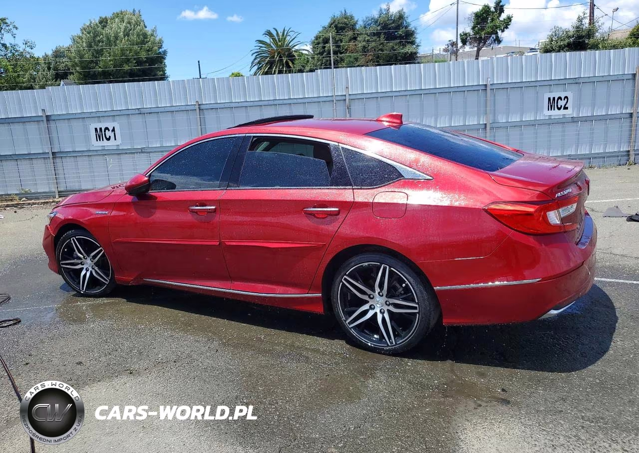 2021 Honda Accord Touring Hybrid VIN:1HGCV3F97MA000102 - 2
