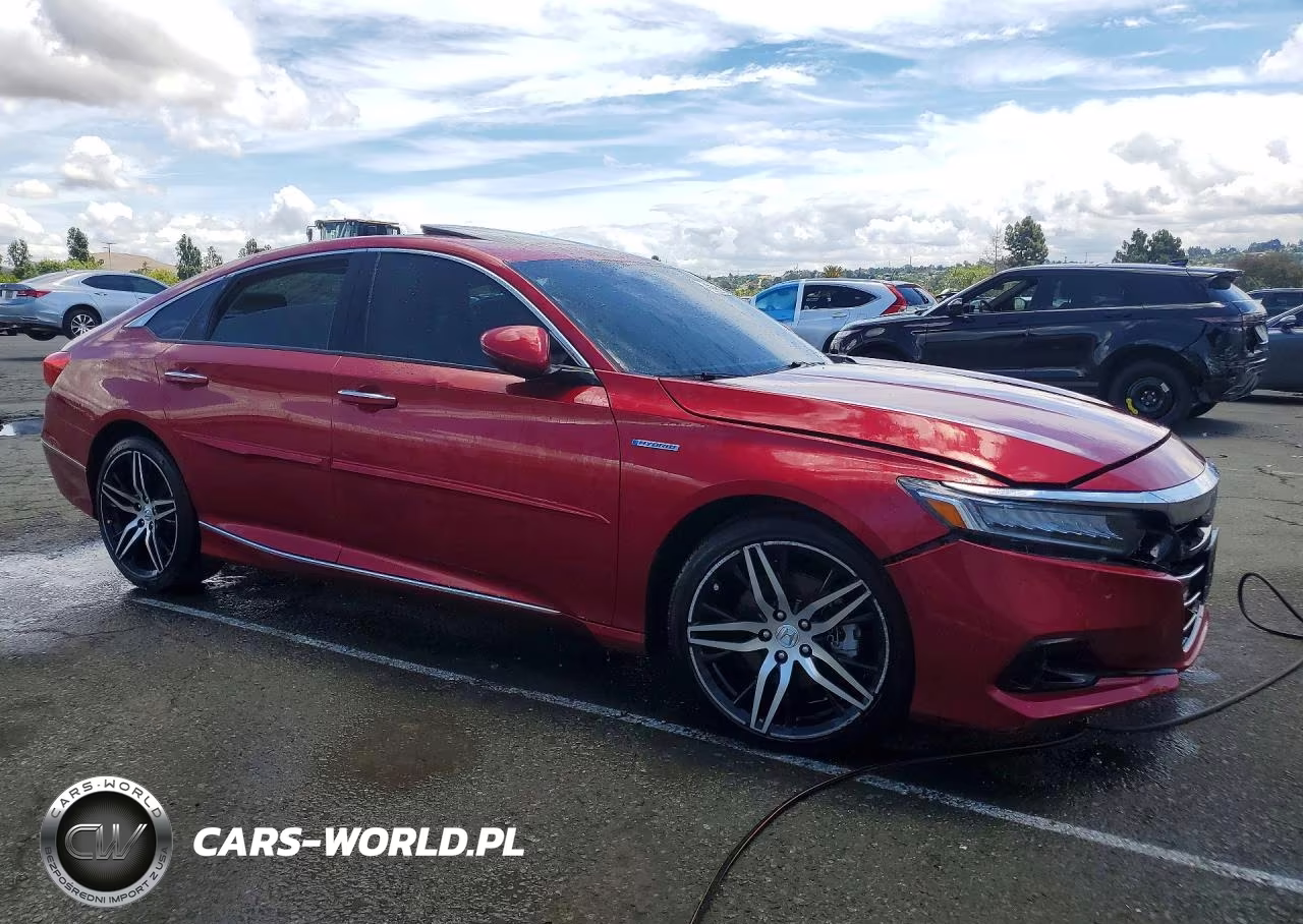2021 Honda Accord Touring Hybrid VIN:1HGCV3F97MA000102 - 4