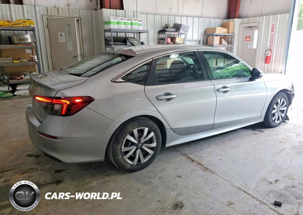 2025 Honda Civic Lx VIN:2HGFE2F27SH604502 - 3