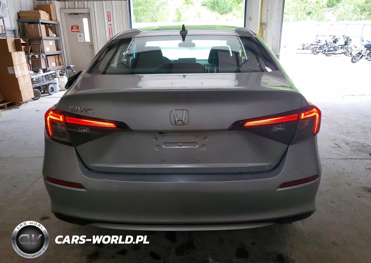 2025 Honda Civic Lx VIN:2HGFE2F27SH604502 - 6