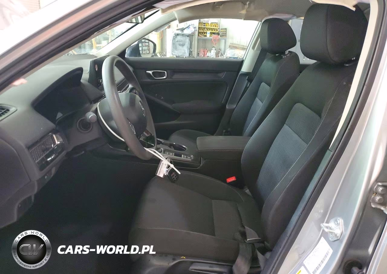 2025 Honda Civic Lx VIN:2HGFE2F27SH604502 - 7