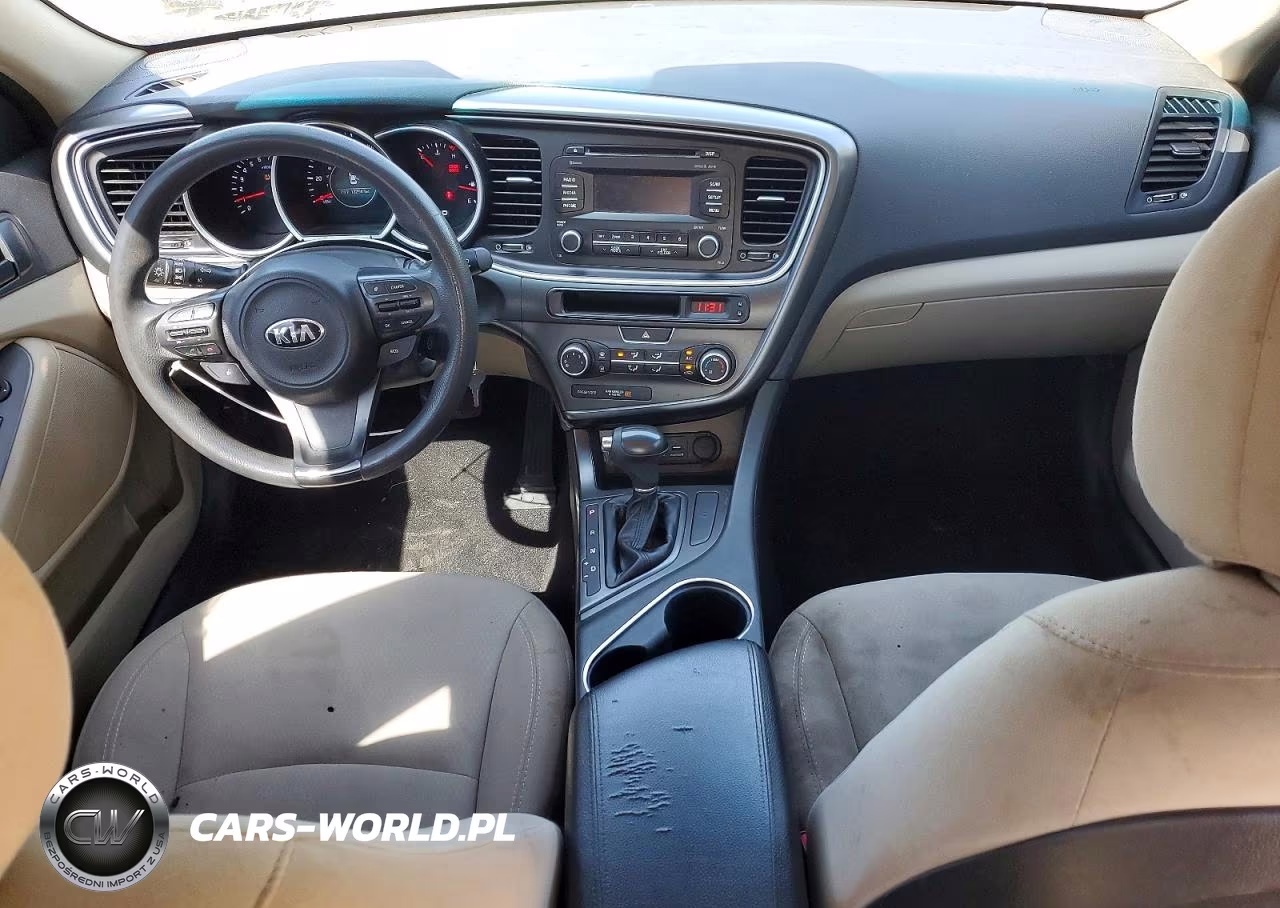 2015 Kia Optima Lx VIN:5XXGM4A78FG508603 - 8