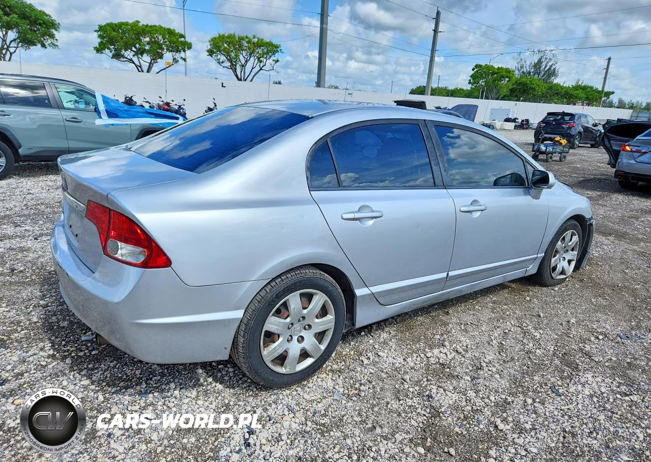 2009 Honda Civic Lx VIN:19XFA16519E044724 - 3