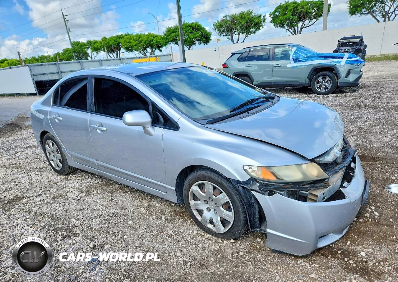 2009 Honda Civic Lx VIN:19XFA16519E044724 - 4