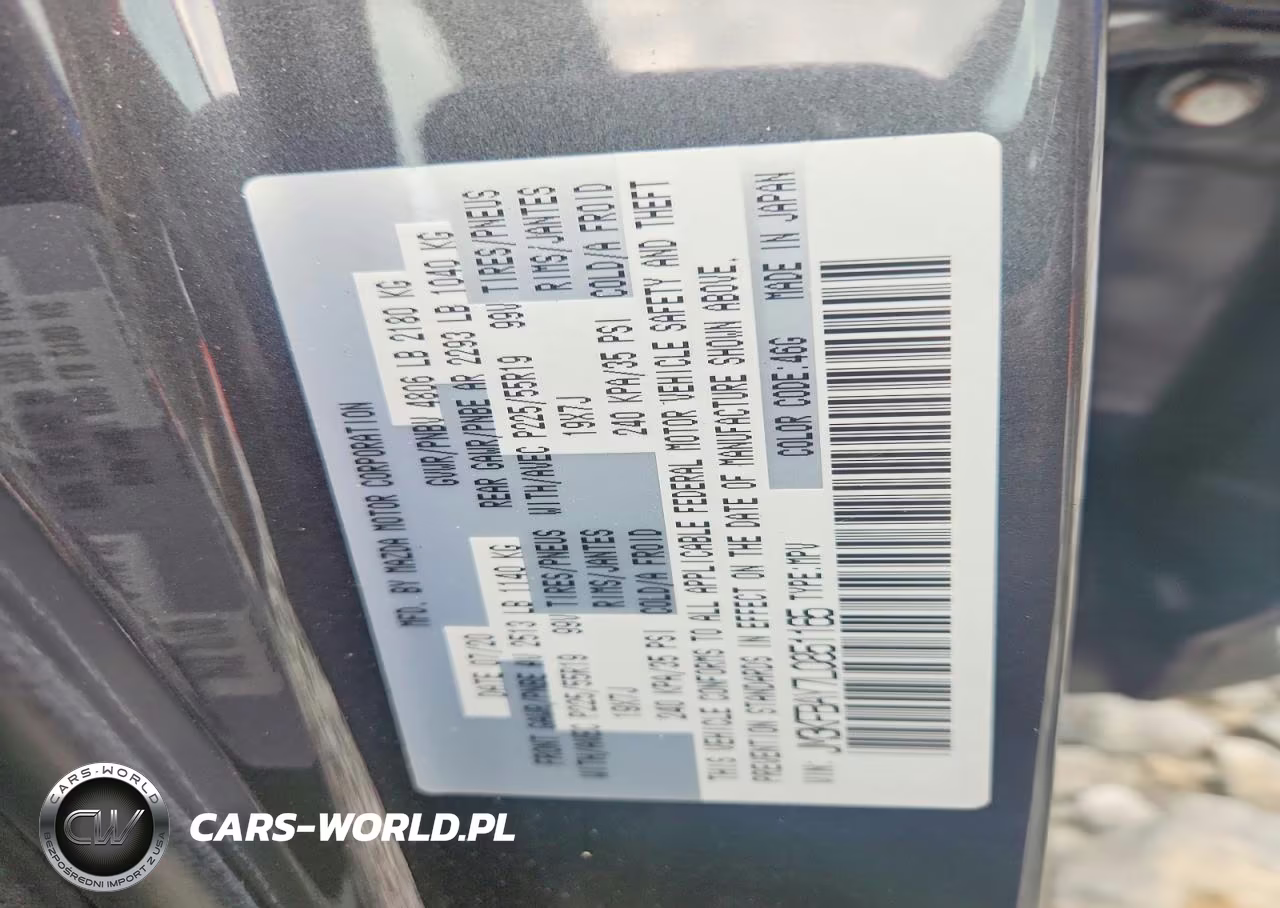 2020 Mazda Cx-5 Grand Touring Reserve VIN:JM3KFBAY7L0851165 - 12