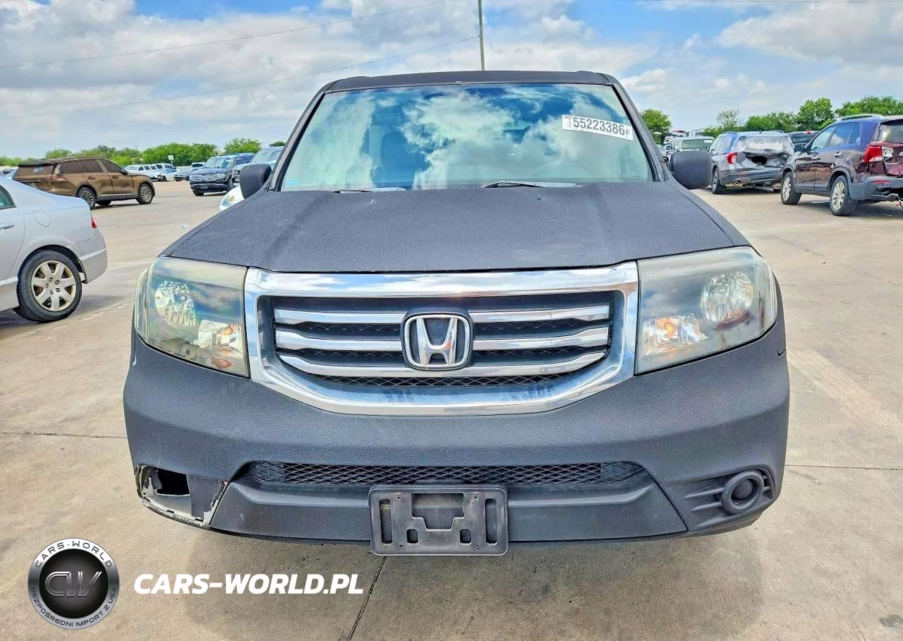 2014 Honda Pilot Lx VIN:5FNYF3H23EB009471 - 5