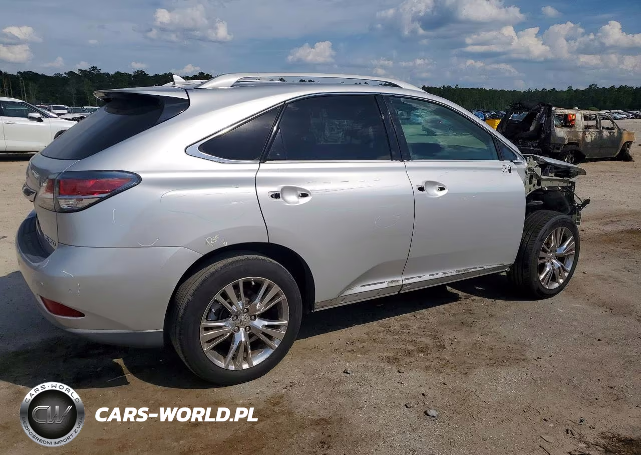 2013 Lexus Rx 350 VIN:2T2ZK1BA5DC103998 - 3