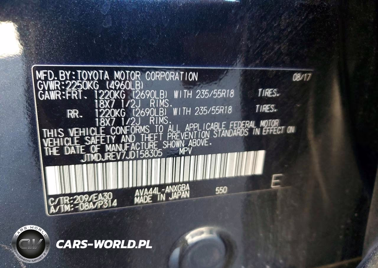 2018 Toyota Rav4 Hv Limited VIN:JTMDJREV7JD158305 - 12