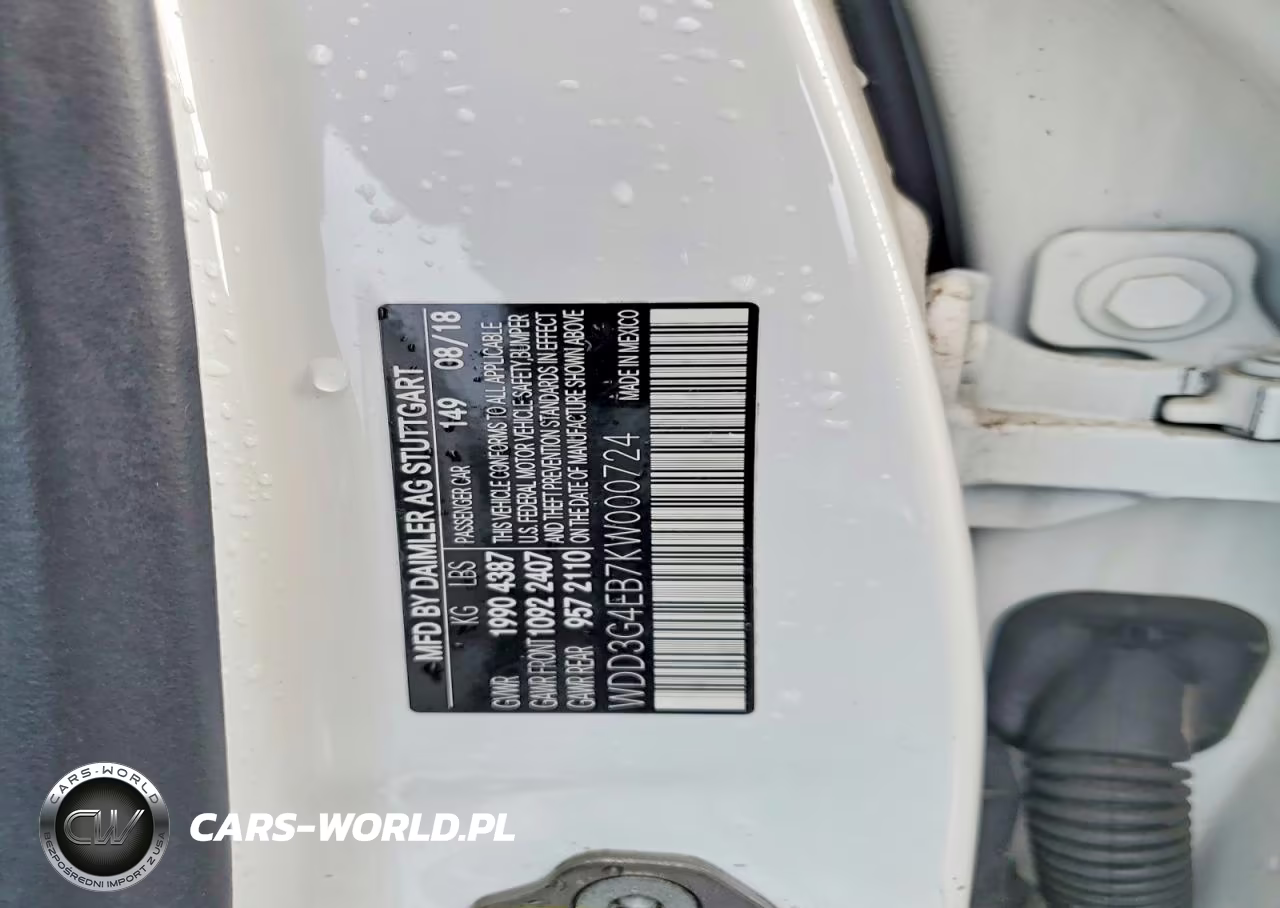 2019 Mercedes-Benz A 220 VIN:WDD3G4EB7KW000724 - 12
