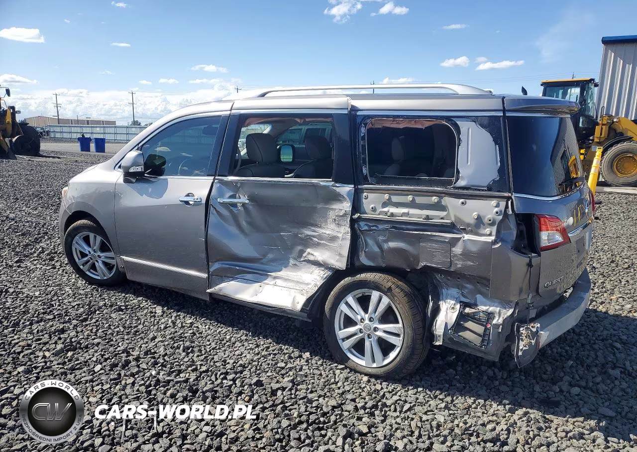 2011 Nissan Quest 3.5 S VIN:JN8AE2KP9B9003493 - 2