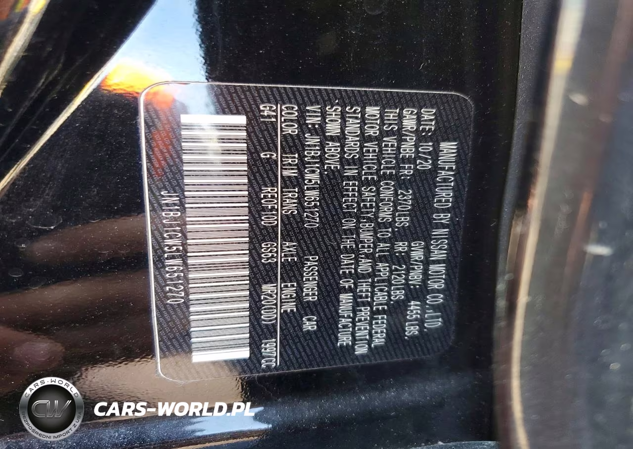 2020 Nissan Rogue Sport Sv VIN:JN1BJ1CW5LW651270 - 13