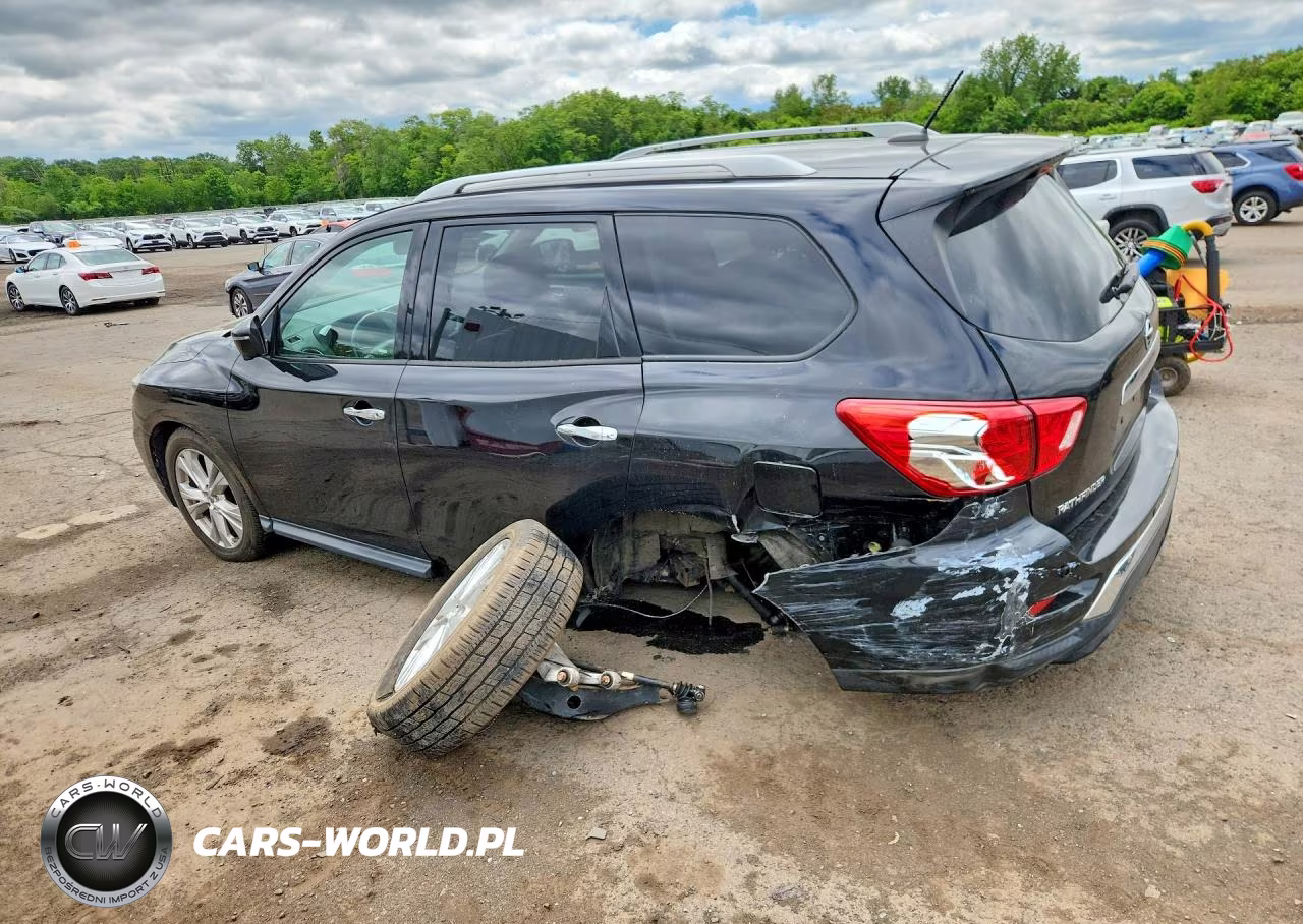 2018 Nissan Pathfinder Sl VIN:5N1DR2MM1JC619718 - 2