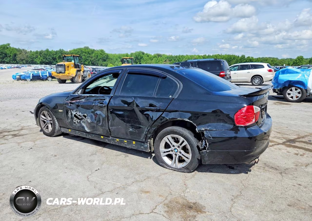 2008 BMW 3 Series VIN:WBAVA33548KX89455 - 2
