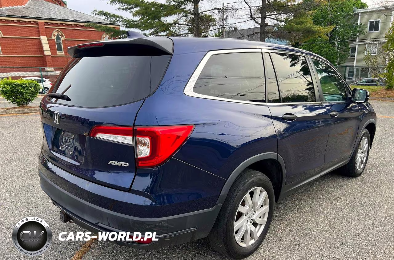 2019 Honda Pilot Lx VIN:5FNYF6H15KB089988 - 4