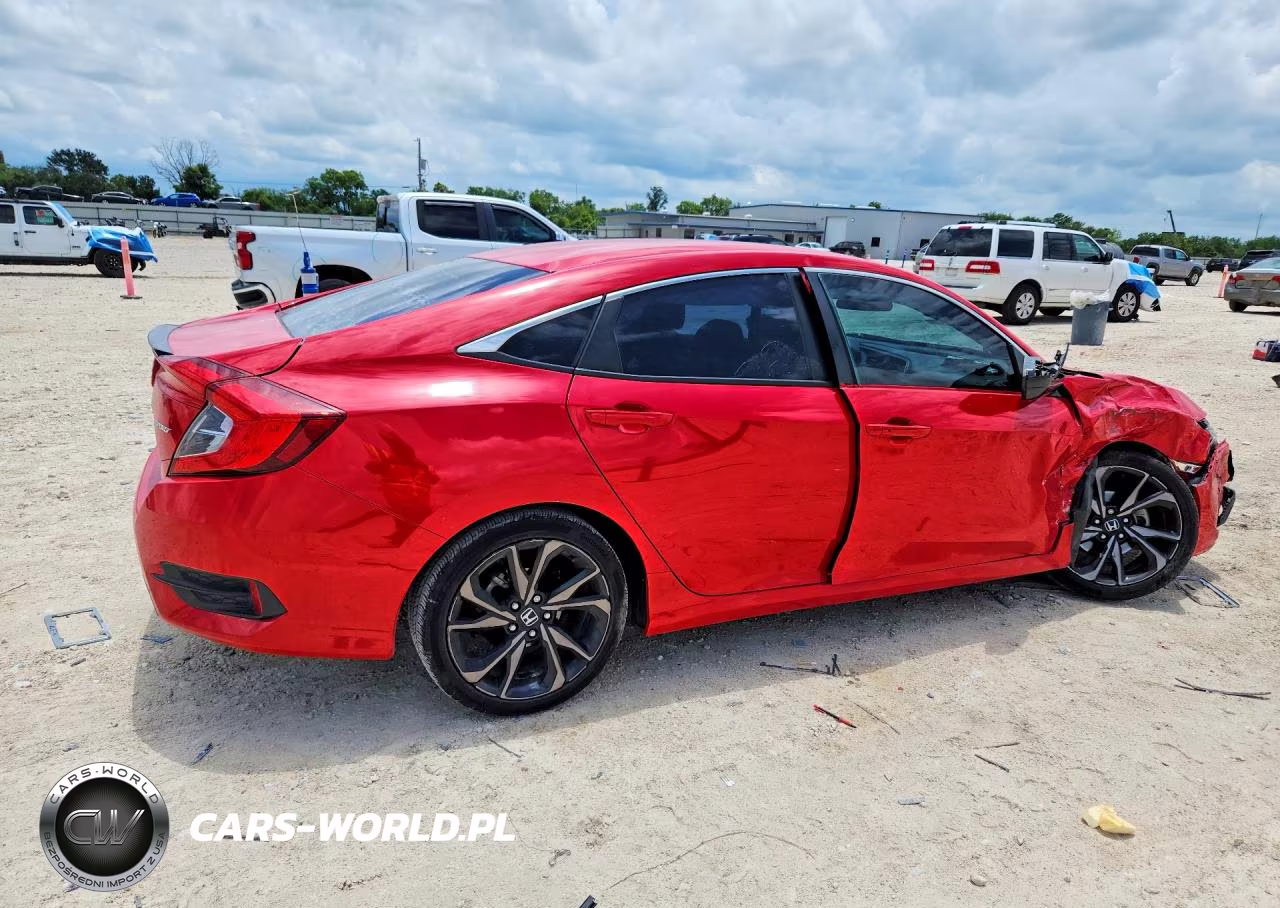 2020 Honda Civic Sport VIN:2HGFC2E89LH526950 - 3