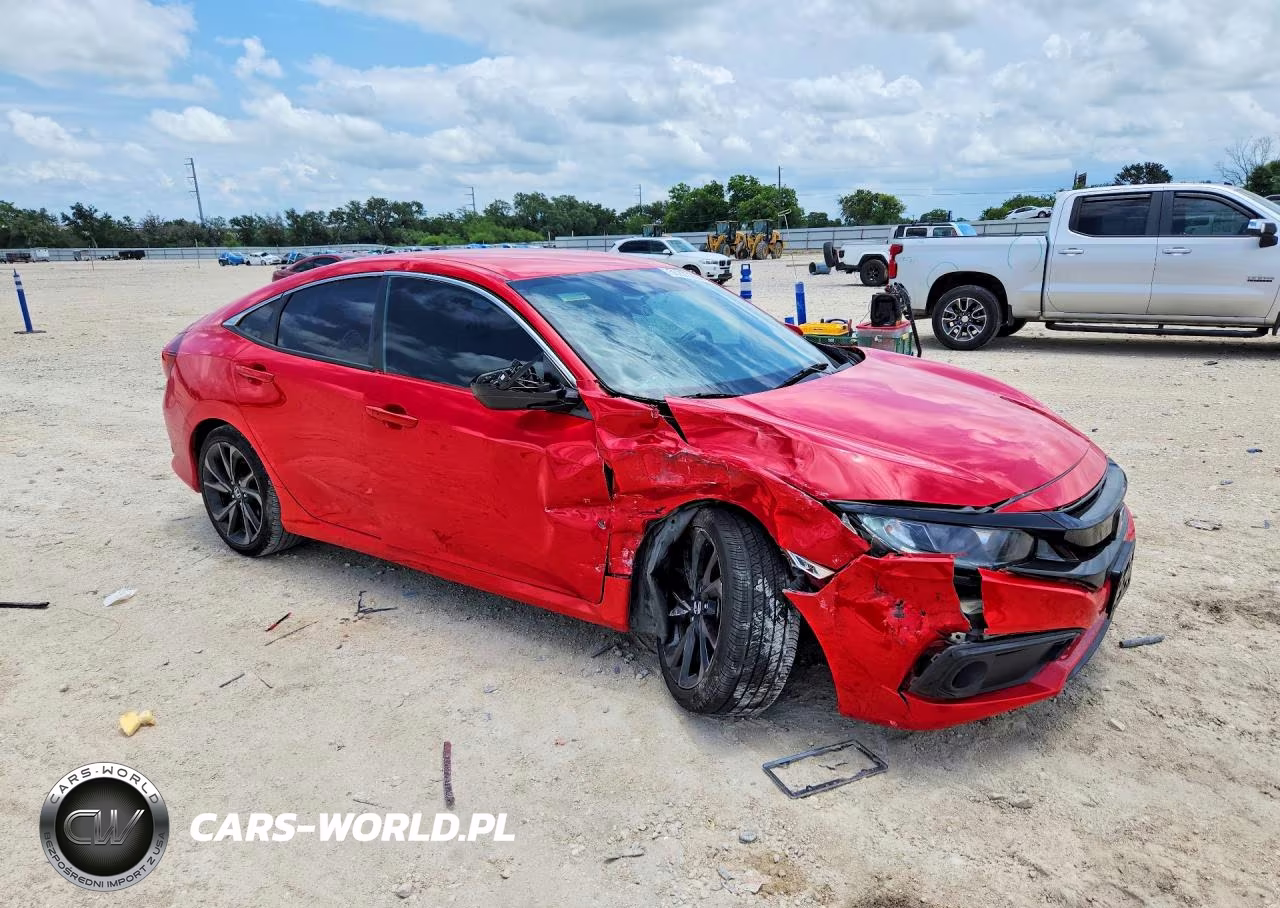 2020 Honda Civic Sport VIN:2HGFC2E89LH526950 - 4