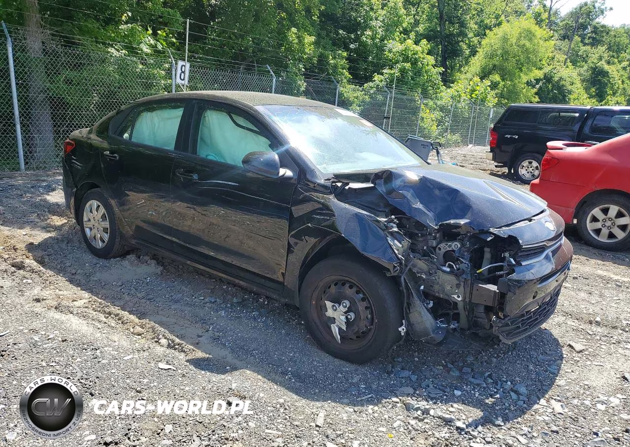2021 Kia Rio S VIN:3KPA24AD1ME402078 - 4