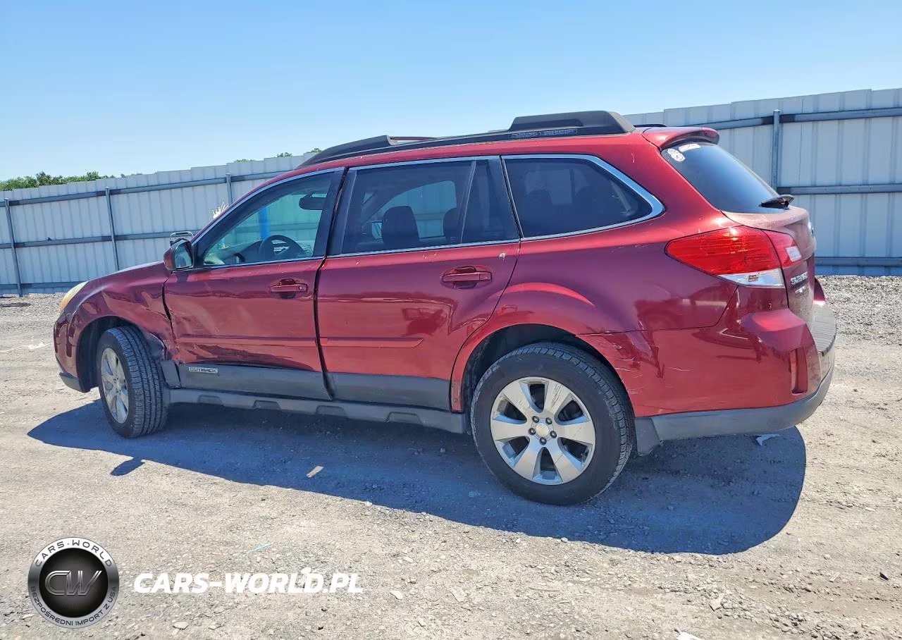 2012 Subaru Outback 2.5I Premium VIN:4S4BRCGC2C3272032 - 2