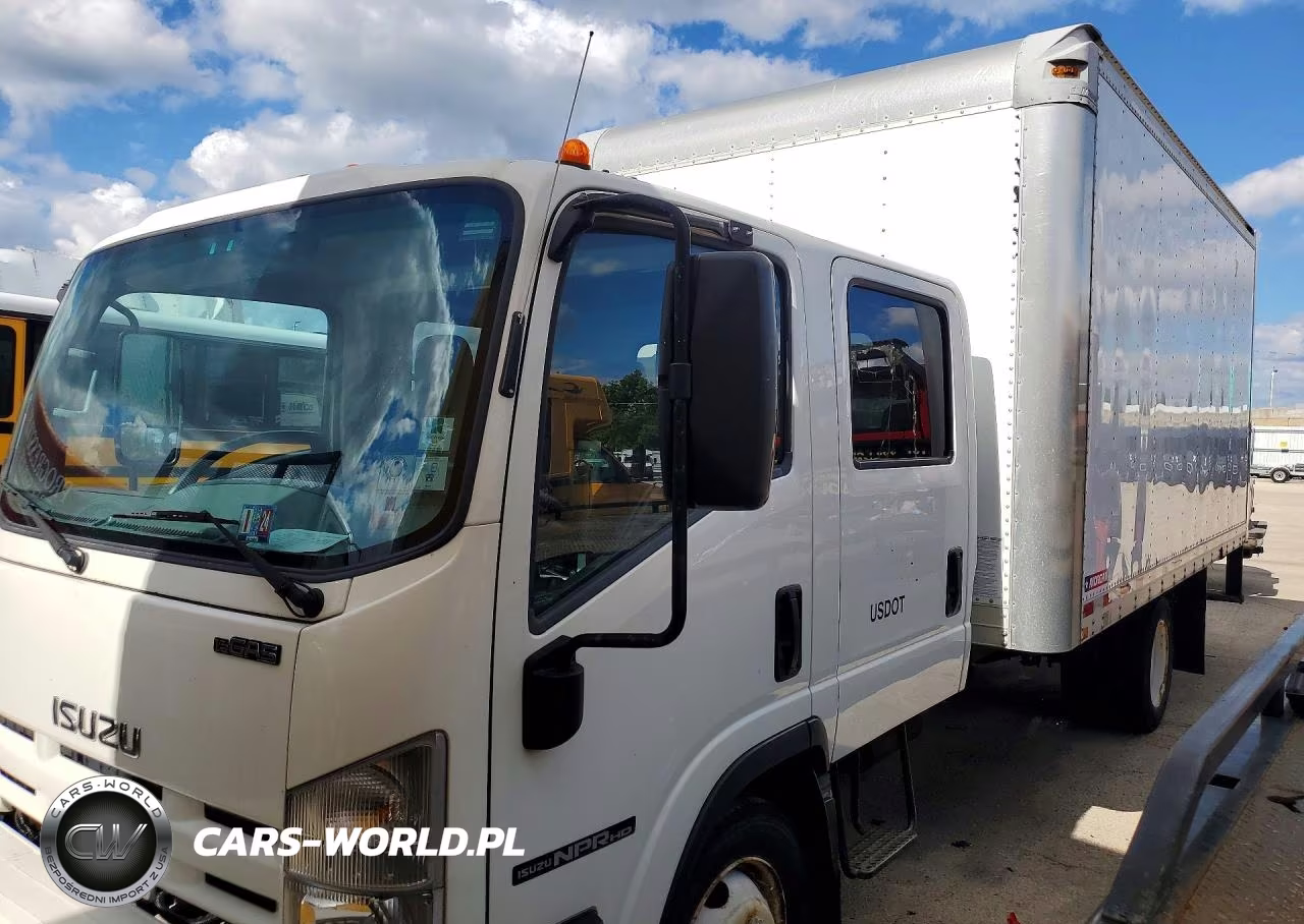 2015 Isuzu Npr Hd Box Truck
