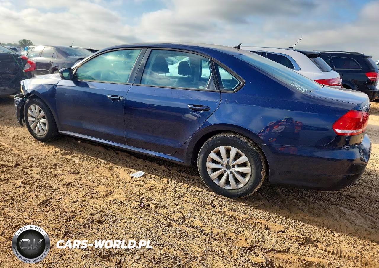 2013 Volkswagen Passat S VIN:1VWAP7A30DC037472 - 2