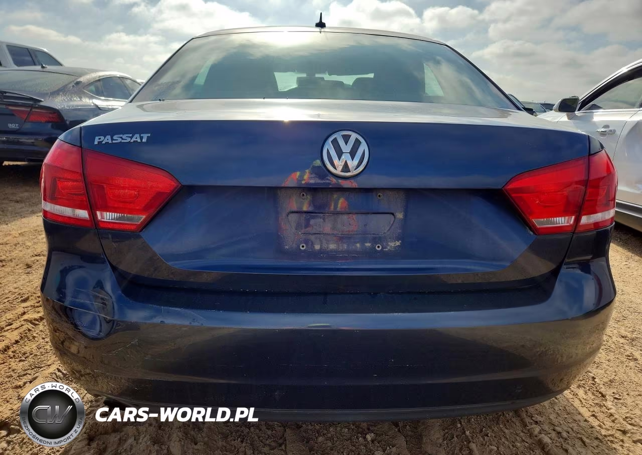 2013 Volkswagen Passat S VIN:1VWAP7A30DC037472 - 6