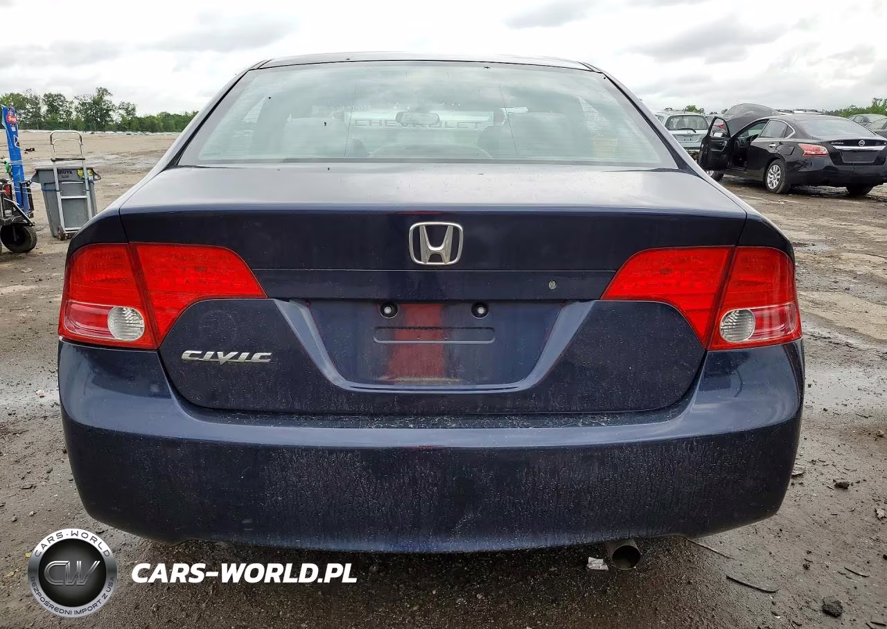 2008 Honda Civic Lx VIN:1HGFA15568L024493 - 6