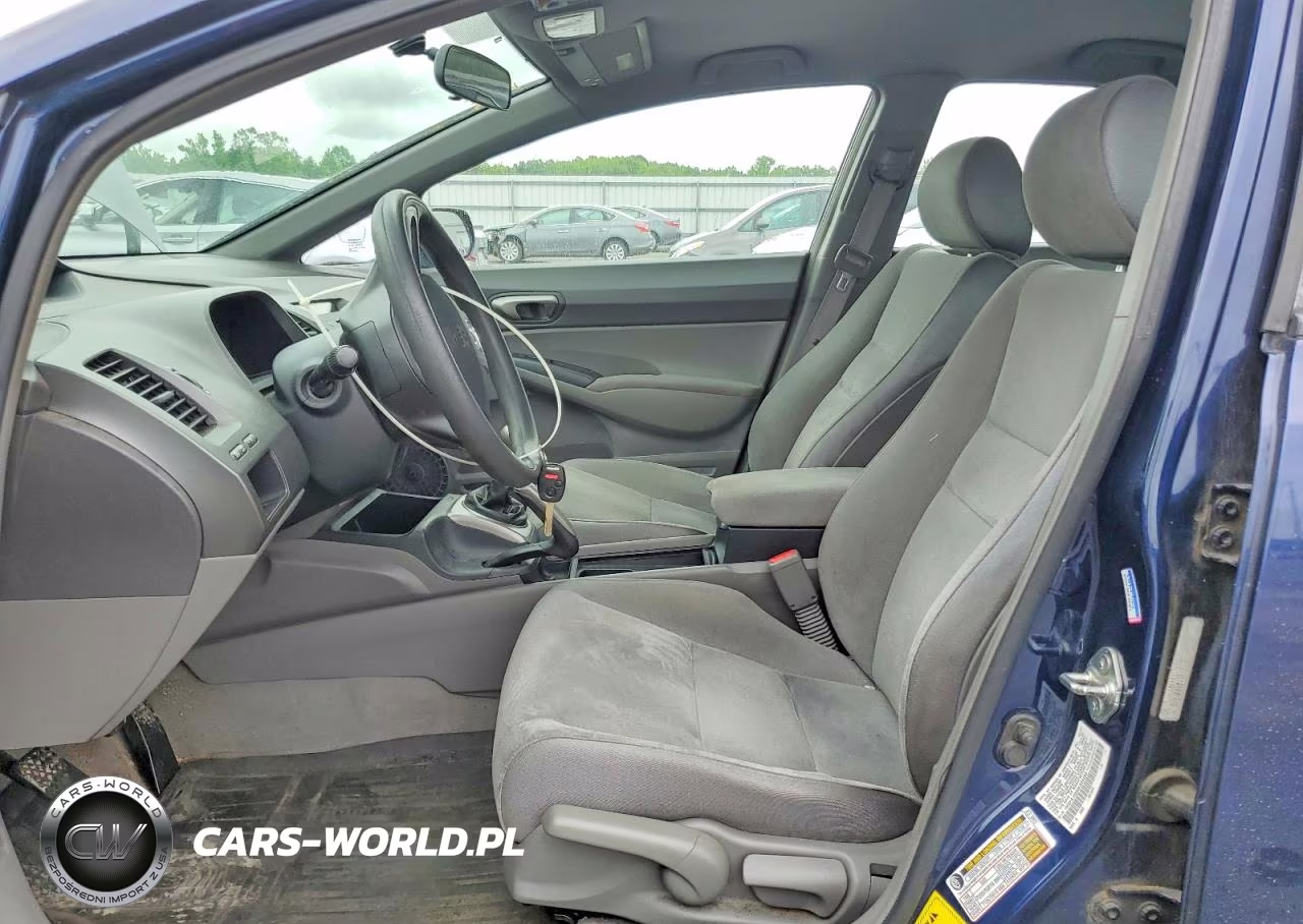 2008 Honda Civic Lx VIN:1HGFA15568L024493 - 7