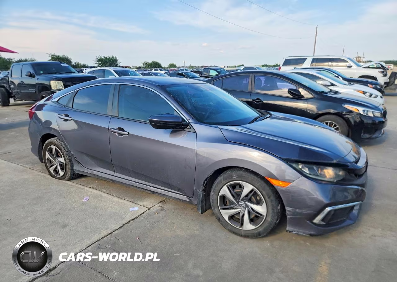 2021 Honda Civic Lx VIN:2HGFC2F69MH501013 - 4