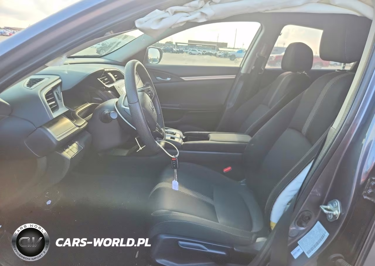 2021 Honda Civic Lx VIN:2HGFC2F69MH501013 - 7