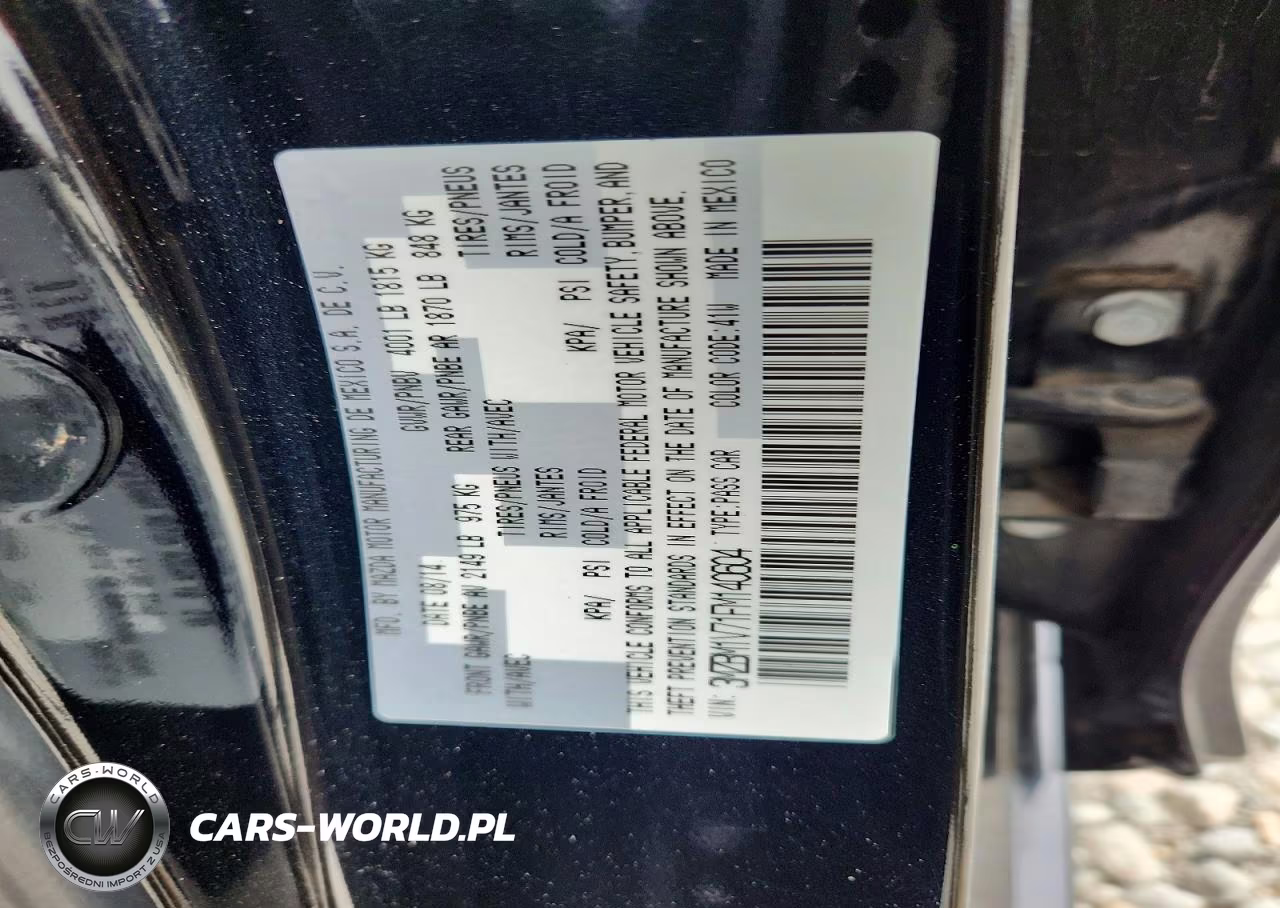 2015 Mazda 3 Touring VIN:3MZBM1V71FM140604 - 12