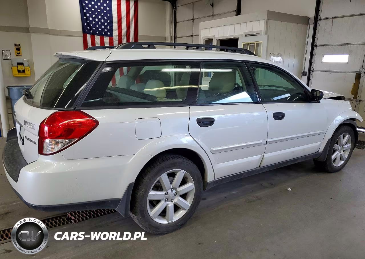 2008 Subaru Outback 2.5I VIN:4S4BP61C987342643 - 3