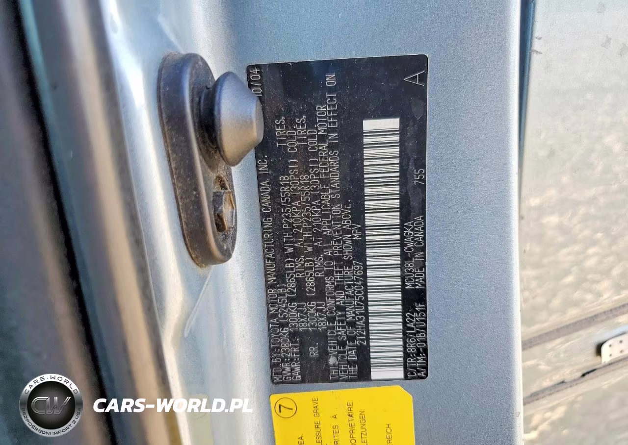 2005 Lexus Rx 330 VIN:2T2HA31U75C047697 - 13