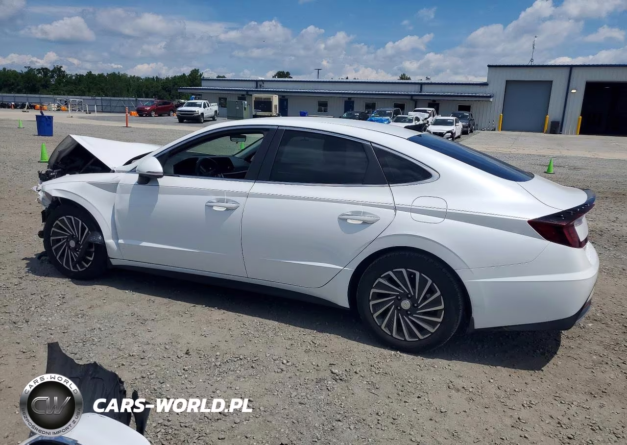 2022 Hyundai Sonata Hybrid Sel VIN:KMHL34JJ7NA039216 - 2