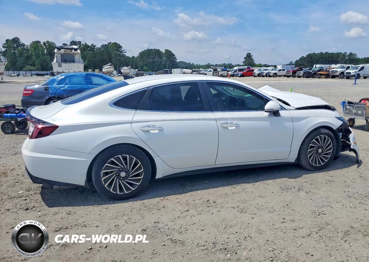 2022 Hyundai Sonata Hybrid Sel VIN:KMHL34JJ7NA039216 - 3