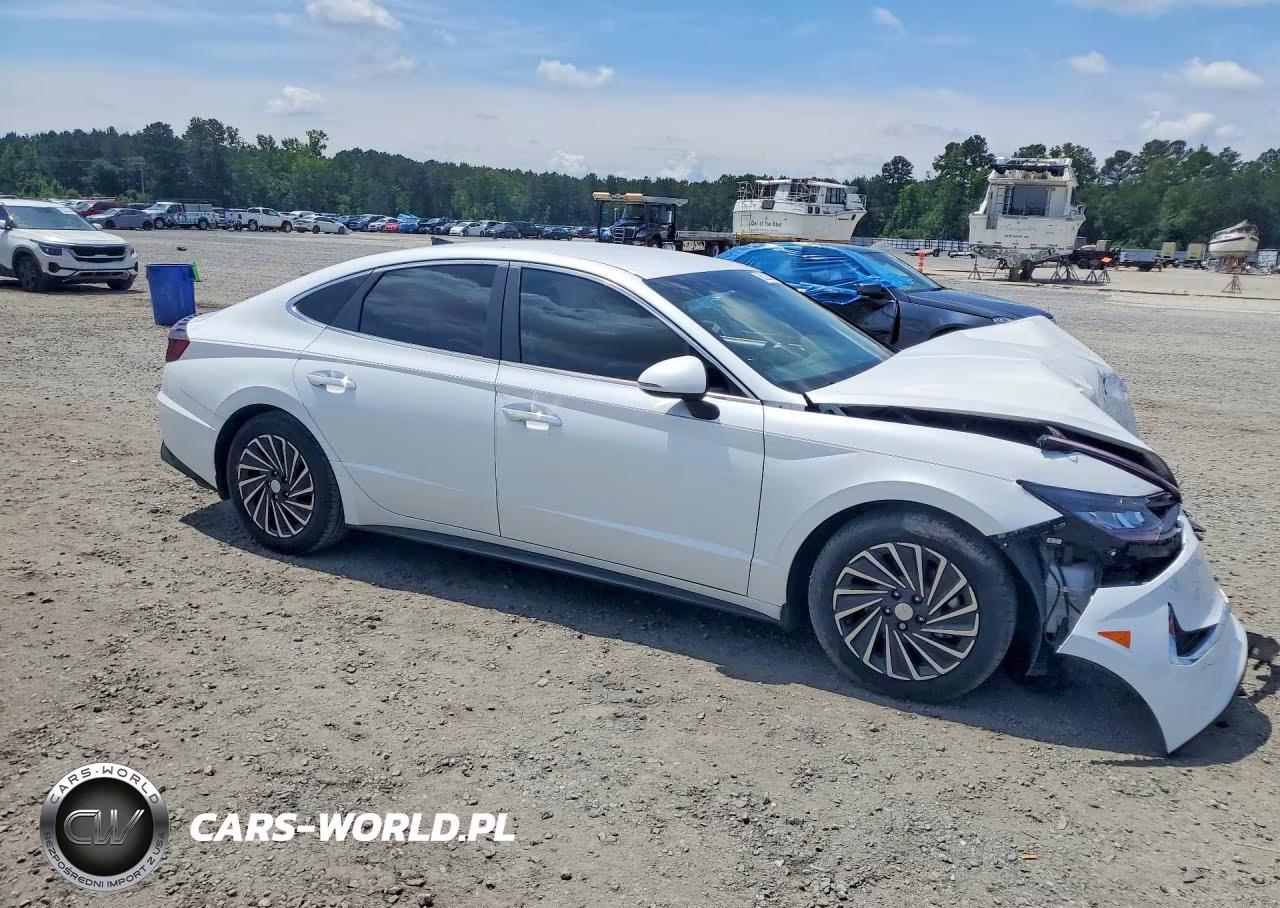 2022 Hyundai Sonata Hybrid Sel VIN:KMHL34JJ7NA039216 - 4