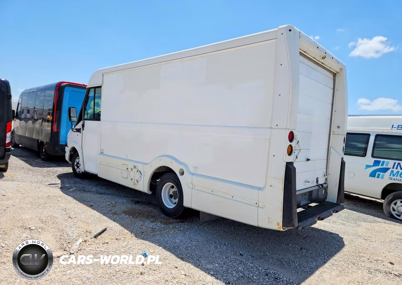 2013 Isuzu Npr Delivery Van VIN:JALB4T177D7W00584 - 2