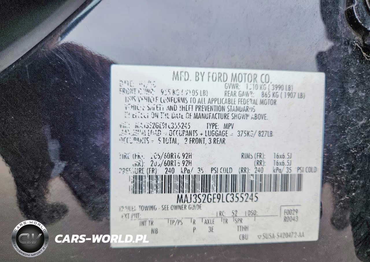 2020 Ford Ecosport Se VIN:MAJ3S2GE9LC355245 - 13