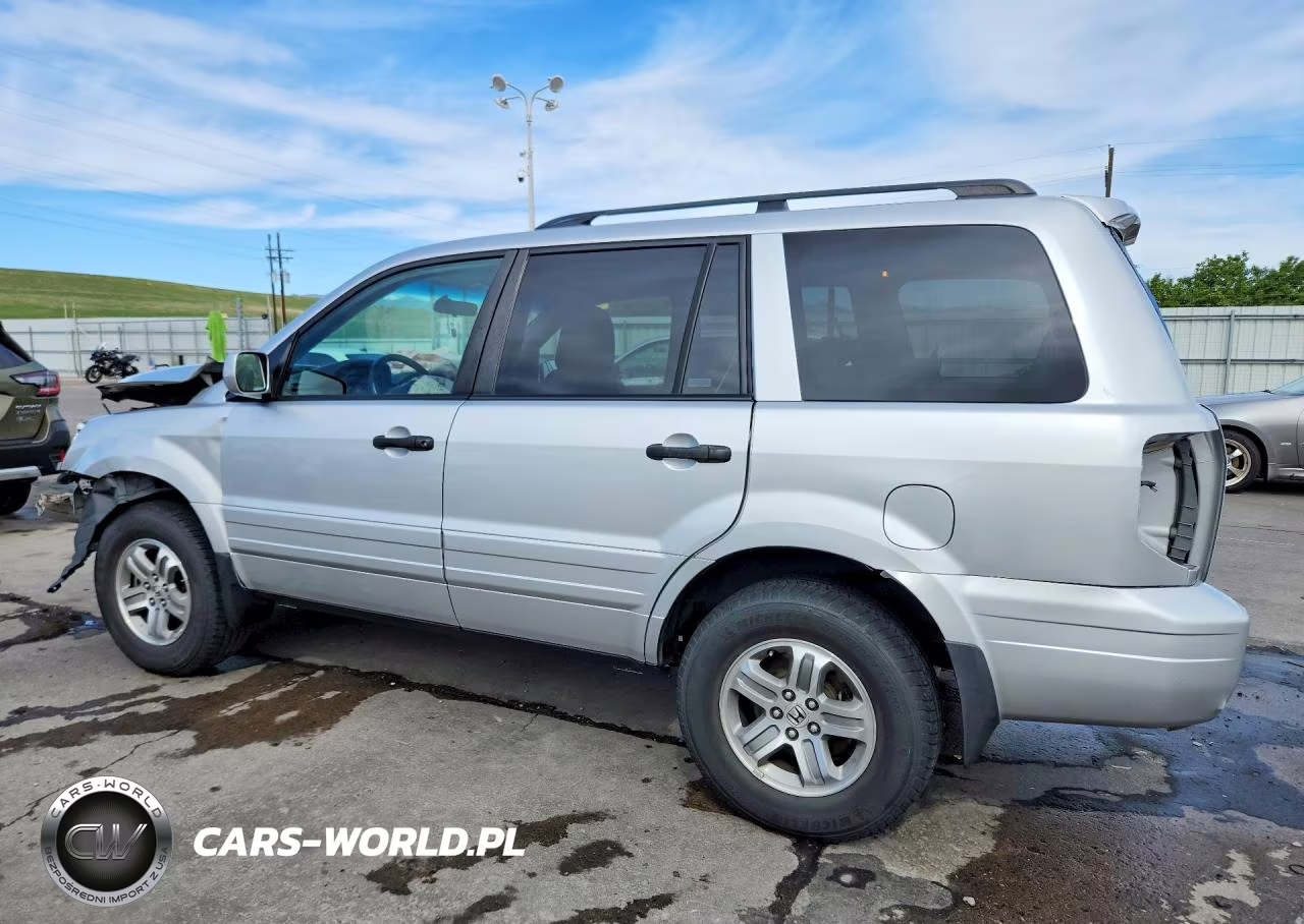2005 Honda Pilot Exl VIN:2HKYF185X5H515850 - 2