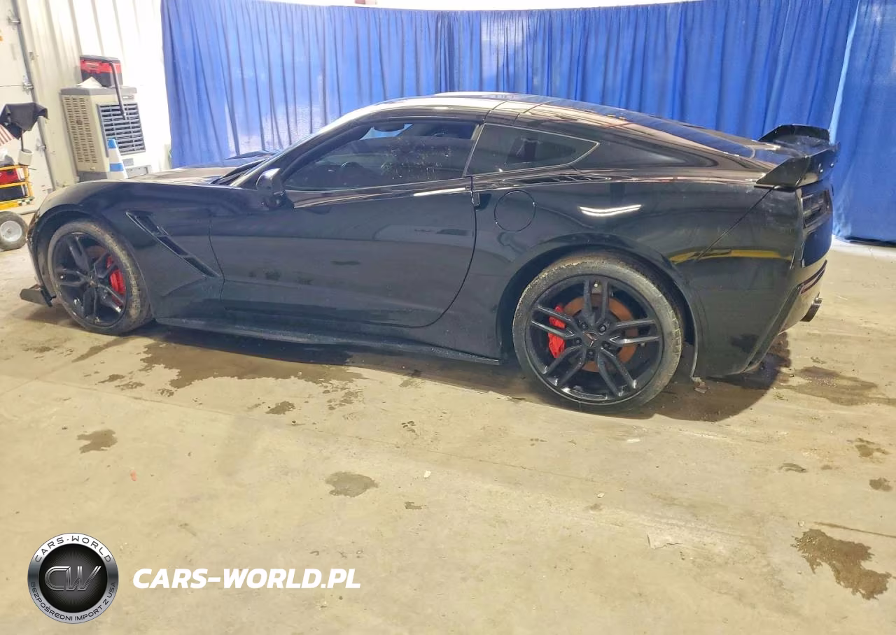 2014 Chevrolet Corvette Stingray Z51 1Lt VIN:1G1YG2D70E5125536 - 2