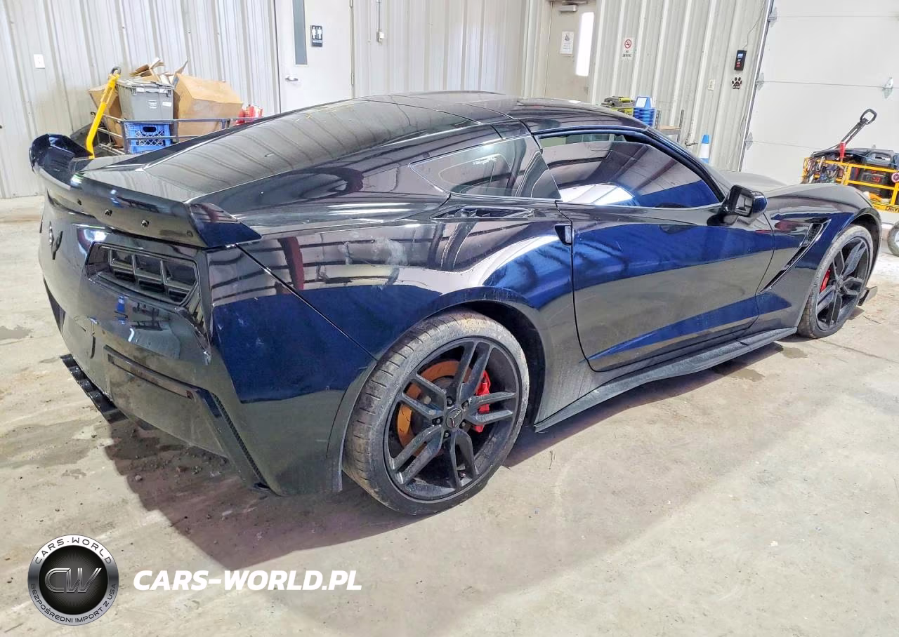 2014 Chevrolet Corvette Stingray Z51 1Lt VIN:1G1YG2D70E5125536 - 3
