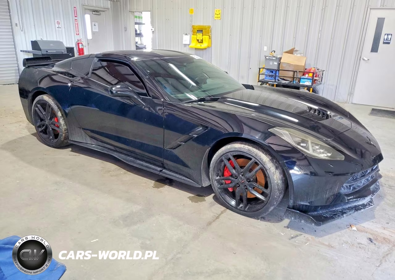 2014 Chevrolet Corvette Stingray Z51 1Lt VIN:1G1YG2D70E5125536 - 4