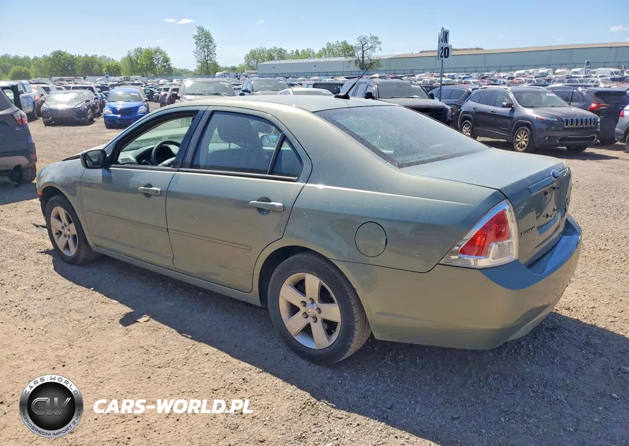 2008 Ford Fusion Se VIN:3FAHP07ZX8R192161 - 2