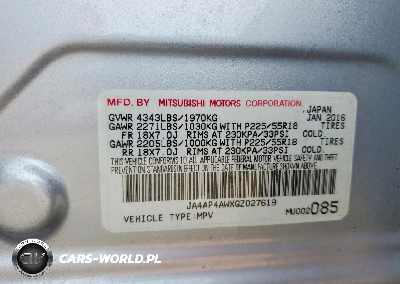 2016 Mitsubishi Outlander Sport Sel VIN:JA4AP4AWXGZ027619 - 13