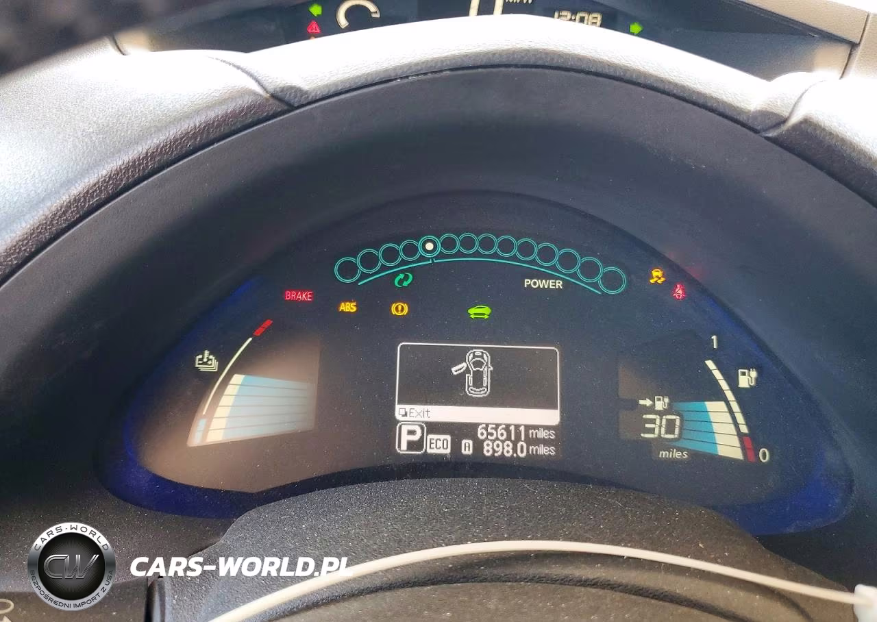 2015 Nissan Leaf S VIN:1N4AZ0CP2FC306326 - 9