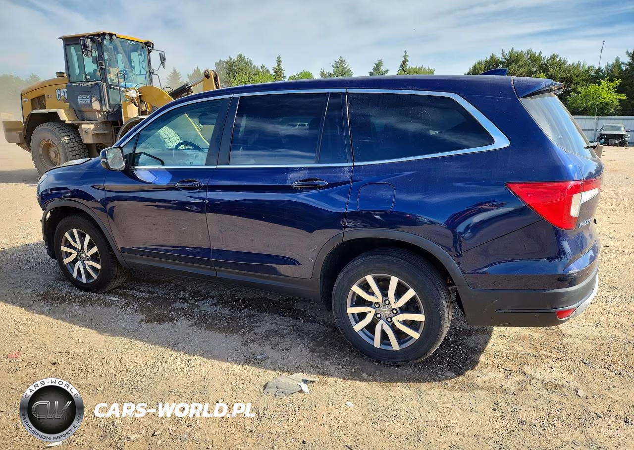 2019 Honda Pilot Exl VIN:5FNYF6H52KB028617 - 2